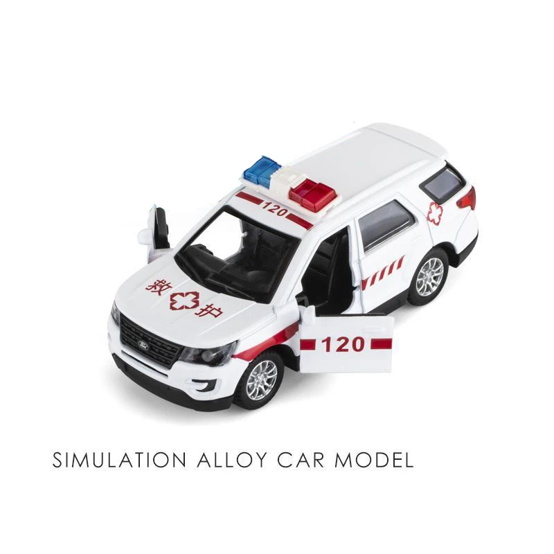 1:36 Scale Ford Explorer Diecast Model Black 17 1:36 Scale Ford Explorer Diecast Model Black - Image 17