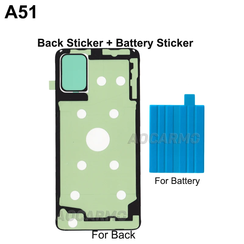 Samsung Galaxy A51 A71 Back Cover & Stickers 6 Samsung Galaxy A51 A71 Back Cover & Stickers - Image 6