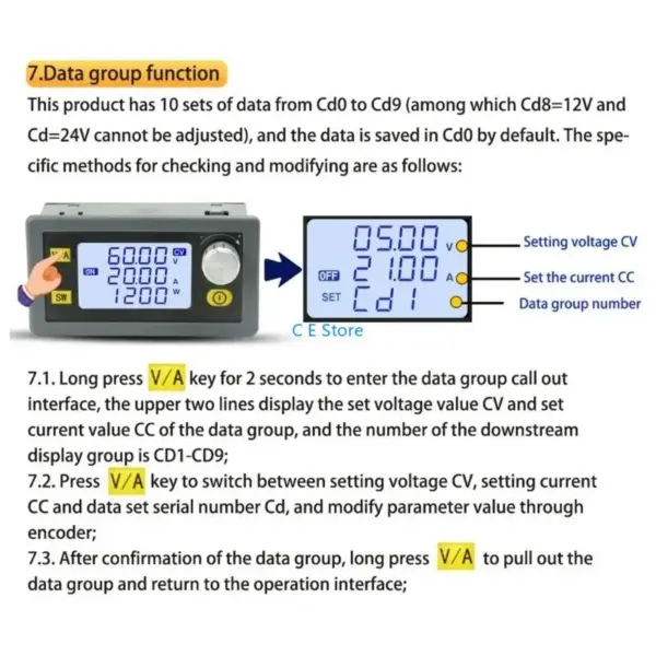 Adjustable Step Down Voltage Regulator 20A - Image 3
