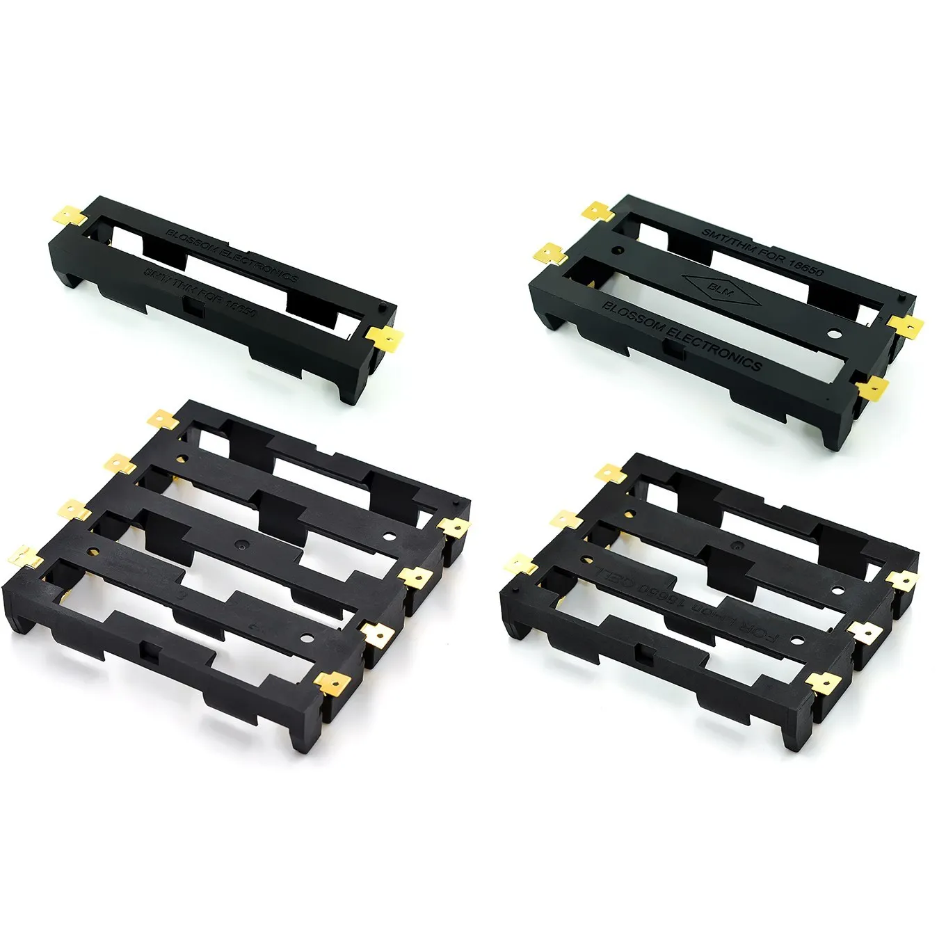 18650 Battery Holder for 1-4 Cells 2 18650 Battery Holder for 1-4 Cells - Image 2