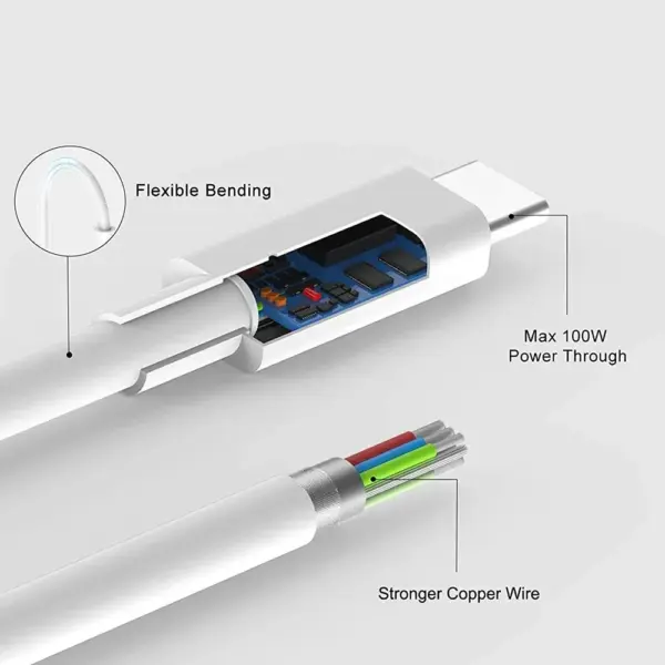 PD 60W USB C to USB Type C Cable - Image 9