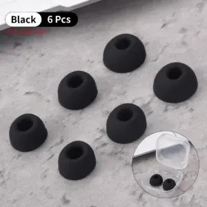 Silicone Ear Tips for QCY HT05 and OPPO Enco 14 Sf651281887794459a15ad900a8c370b1p