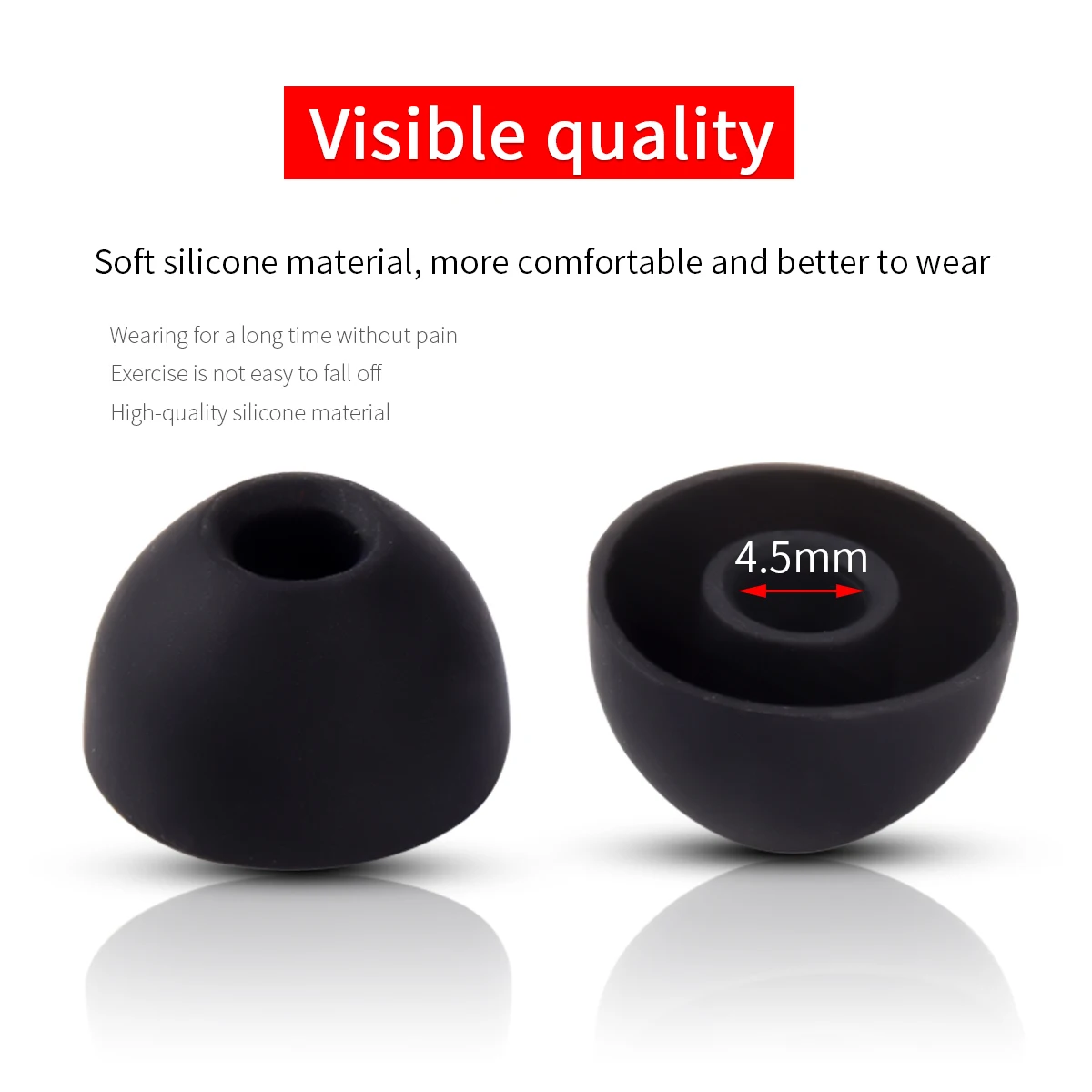 Silicone Ear Tips Set for Beoplay Headphones 5 Silicone Ear Tips Set for Beoplay Headphones - Image 5