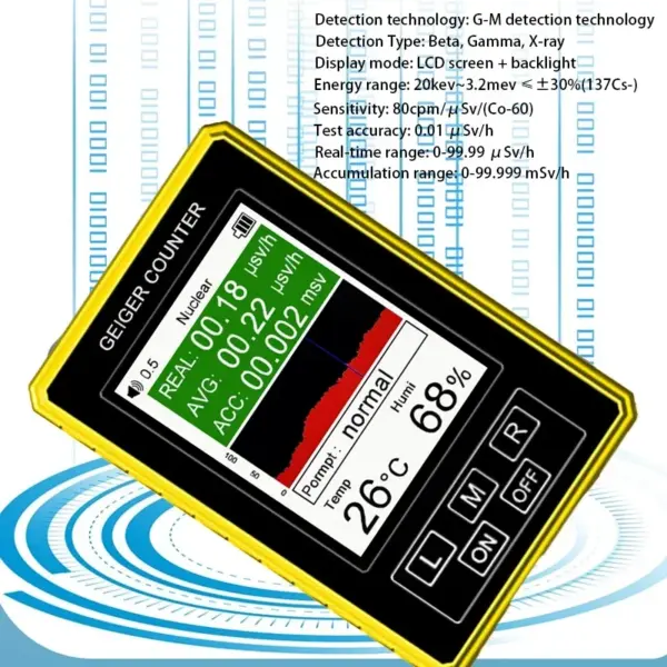 2-in-1 EMF Geiger Counter XR-3 Pro - Image 3