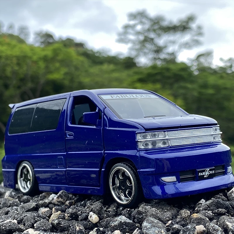 1:32 Nissan Elgrand FABULOUS Diecast Model Car 4 1:32 Nissan Elgrand FABULOUS Diecast Model Car - Image 4
