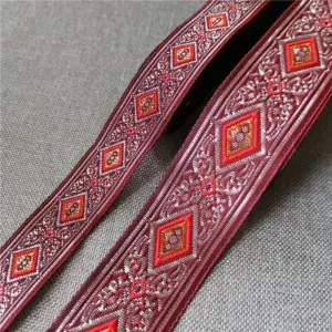 Vibrant Jacquard Ribbon 7m Length 20-33mm Width 23 Sf7622d90ddb14cdd842ce71239b73b85u