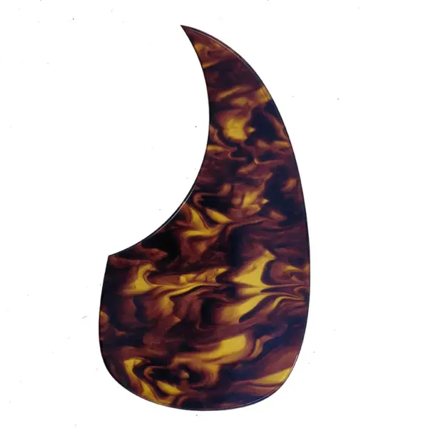 Custom Acoustic Guitar Pickguard Teardrop Shape - Image 16