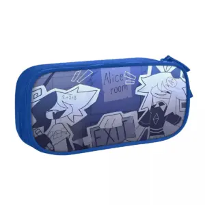 Vibrant Cartoon Pencil Case in Blue, Black, Pink 16 Sf7b133036e90453bb8c155f9f82c4e441