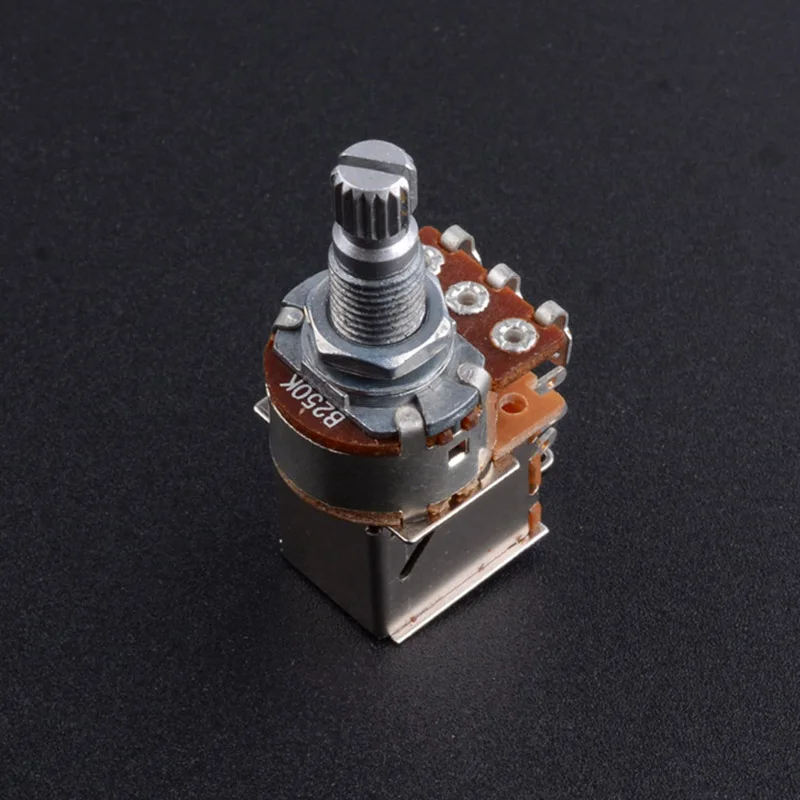 Push Pull Guitar Potentiometer A250K B250K A500K B500K 3 Push Pull Guitar Potentiometer A250K B250K A500K B500K - Image 3
