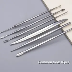 Pottery Sculpture Spatula Stainless Steel WP-231013 47 Sf8524958015949b0a63d11a2441745edz