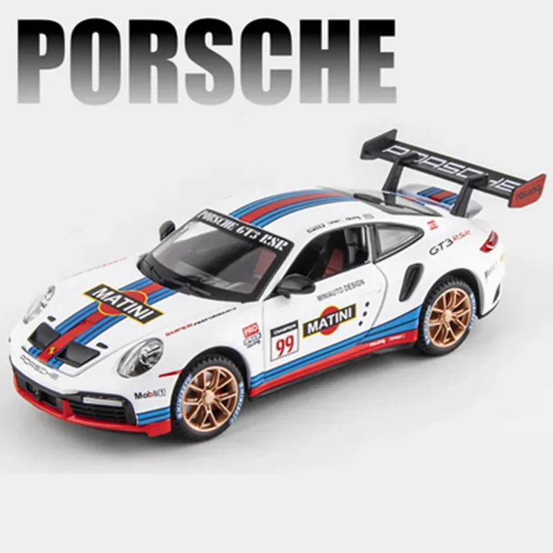 Porsche 911 GT3 RSR Diecast Model Car 1:32 9 Porsche 911 GT3 RSR Diecast Model Car 1:32 - Image 9