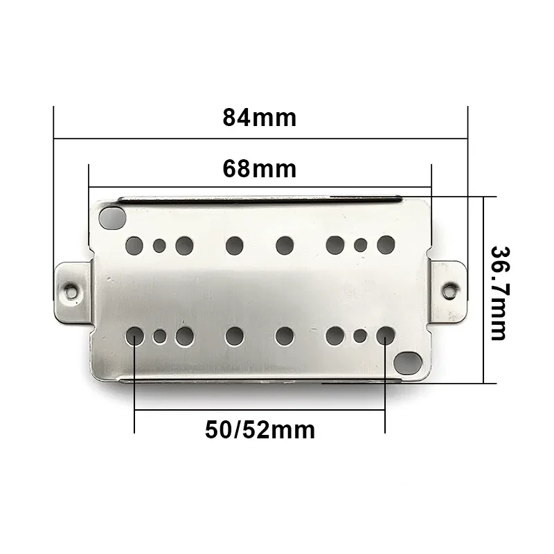 Copper-Nickel Humbucker Base Plates Set of 10 5 Copper-Nickel Humbucker Base Plates Set of 10 - Image 5