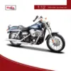 Maisto 1:12 Harley Davidson Motorcycle Diecast Model Harley Flhrc Road King H-D 2021 Street750 Alloy Luxury Vehicle Kid Toy Gift
