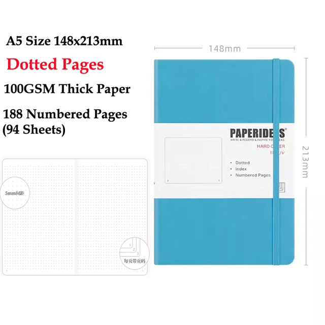 23 Colors A5 Dotted Notebook Journal 10 23 Colors A5 Dotted Notebook Journal - Image 10