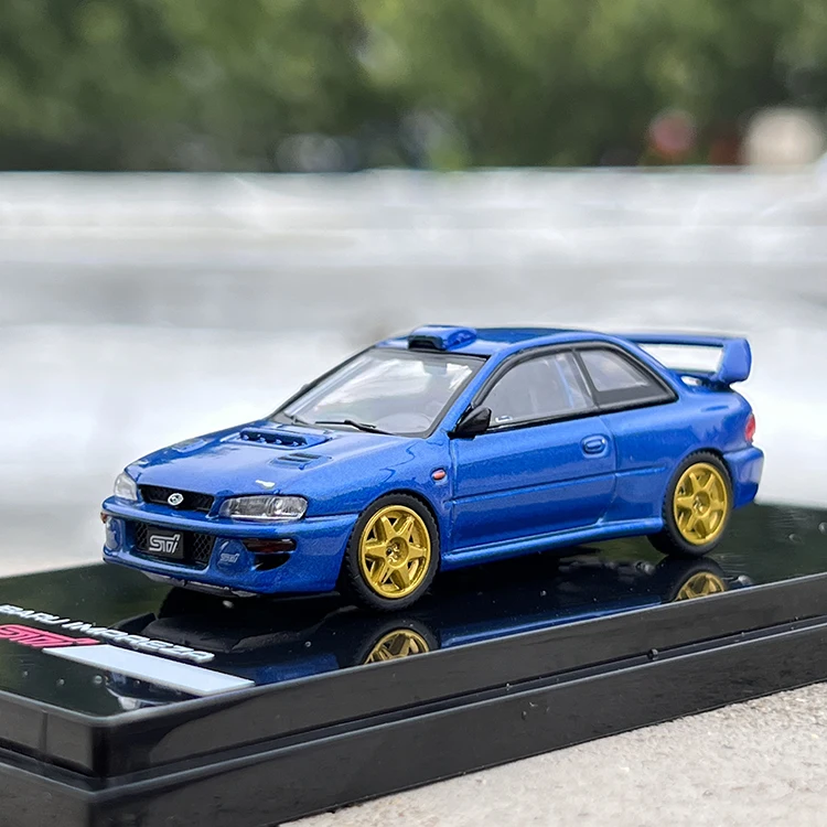 1/64 Scale Subaru Impreza 22B STi Diecast Model 3 1/64 Scale Subaru Impreza 22B STi Diecast Model - Image 3