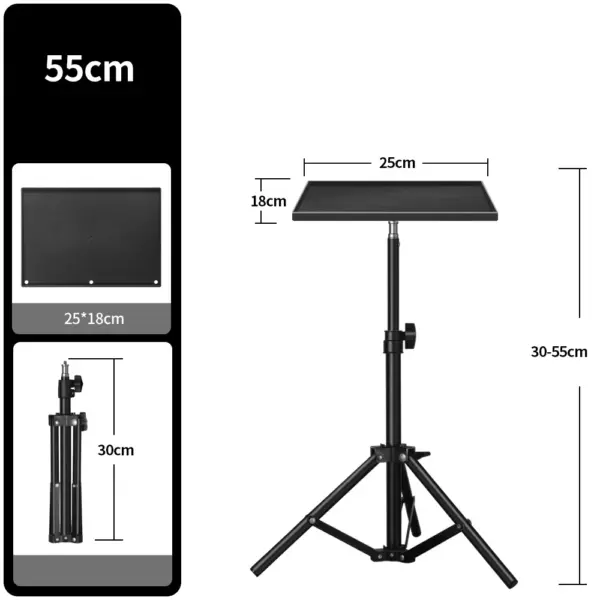 Adjustable Projector Tray Stand for Devices - Image 7