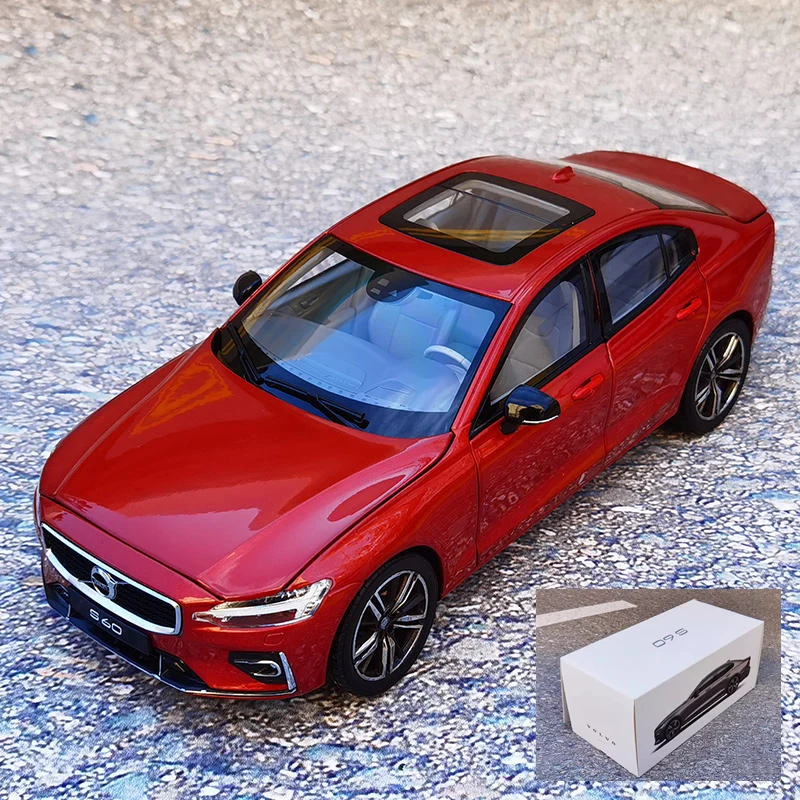 1:18 Scale Volvo S60 Diecast Model Red 7 1:18 Scale Volvo S60 Diecast Model Red - Image 7