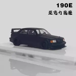 Benz 190E W201 1:64 Diecast Model in Black 10 Sf9b68c762f674198afe7d0e32a51dc47B
