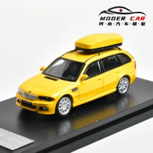 SH 1:64 M3 CSL E46 Wagon Diecast Model Car 33 Sf9b73454e6b7489f8db4260cd0774603c