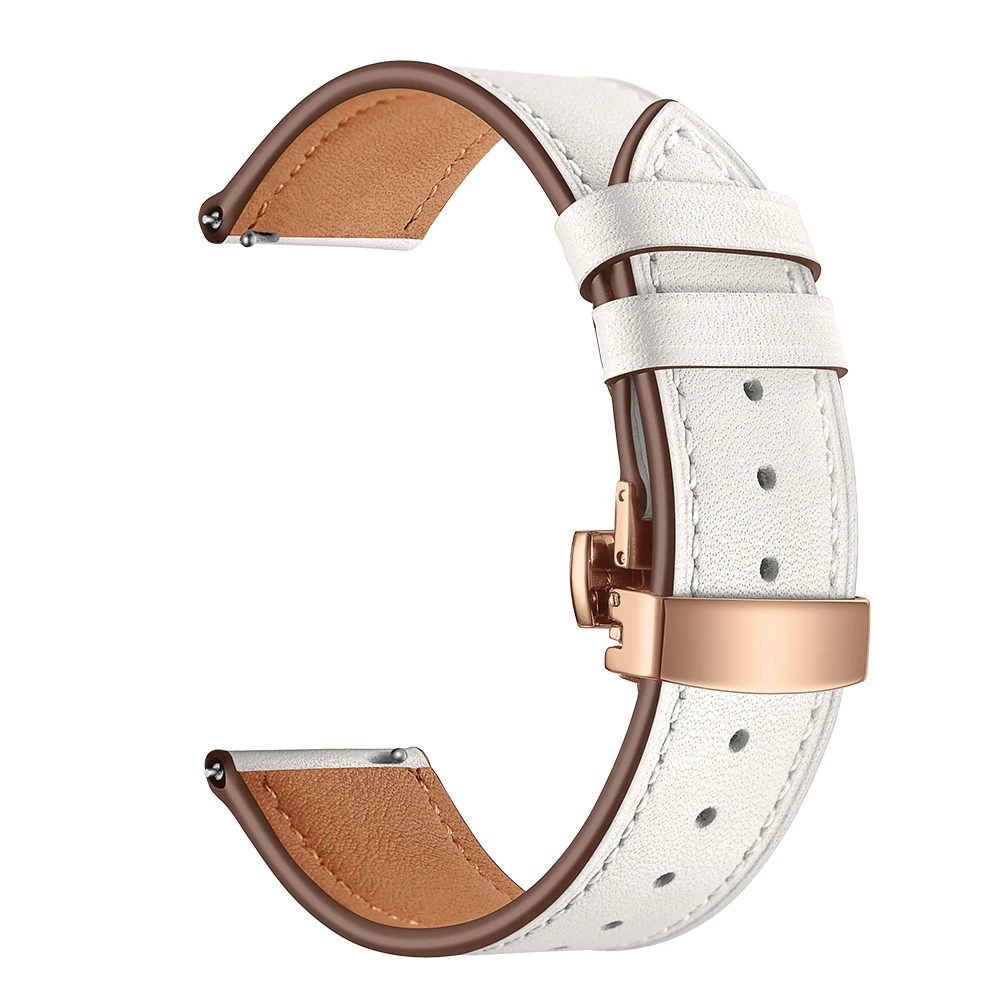 Genuine Cow Leather Watchband for Smartwatches 19 Genuine Cow Leather Watchband for Smartwatches - Image 19