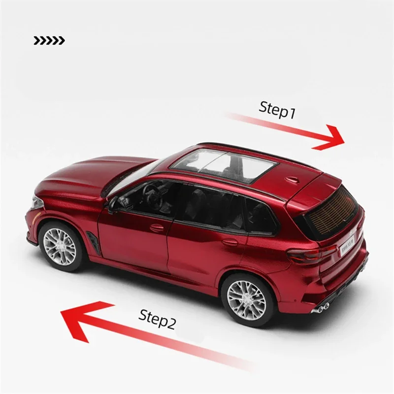 1:32 BMW X5M Diecast Metal Model SUV 4 1:32 BMW X5M Diecast Metal Model SUV - Image 4
