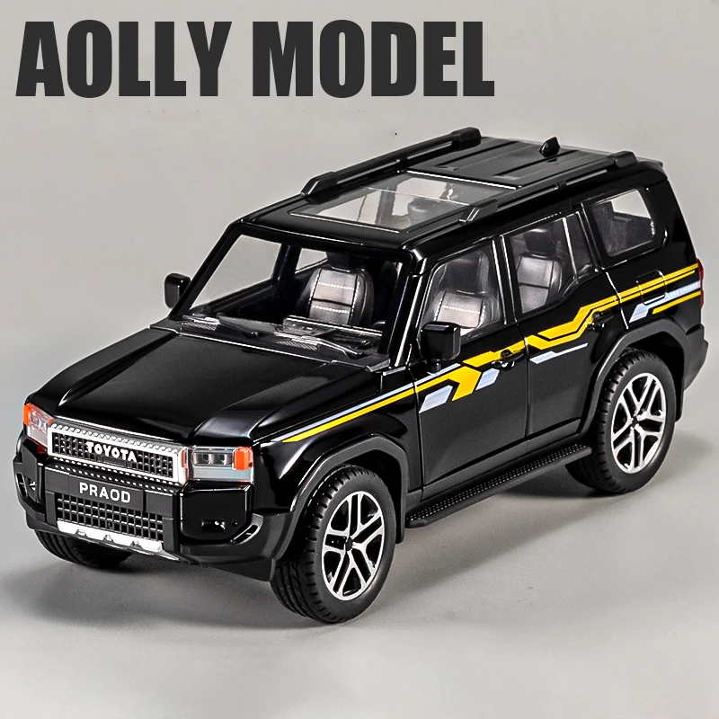 1:24 Diecast Land Cruiser Prado Model Car 9 1:24 Diecast Land Cruiser Prado Model Car - Image 9