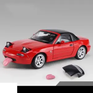 1:32 Mazda MX-5 Diecast Model Pink with LED 22 Sfac435731c004b3ba3b791364b51fde1T