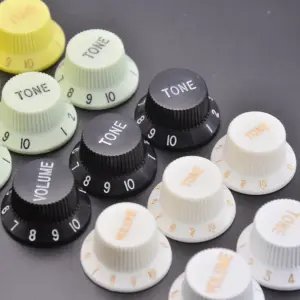 Stratocaster Control Knob Set - 18/24 Spline 27 Sfac518c8e8e0470ca675bf24d921972aw