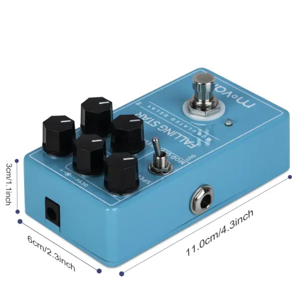 Movall MP-104 Falling Star Modulated Delay Pedal - Image 6