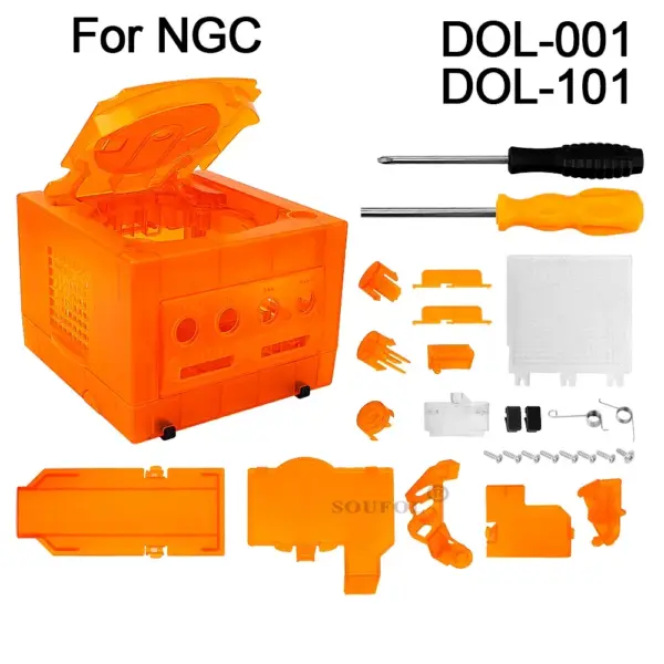 Transparent Green Shell Case for GameCube - Image 2