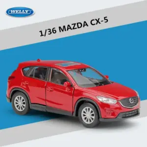 Welly 1:36 Mazda CX-5 Diecast Model Red 7 Sfb160b2b2ce3465694b17df3628fa38dl