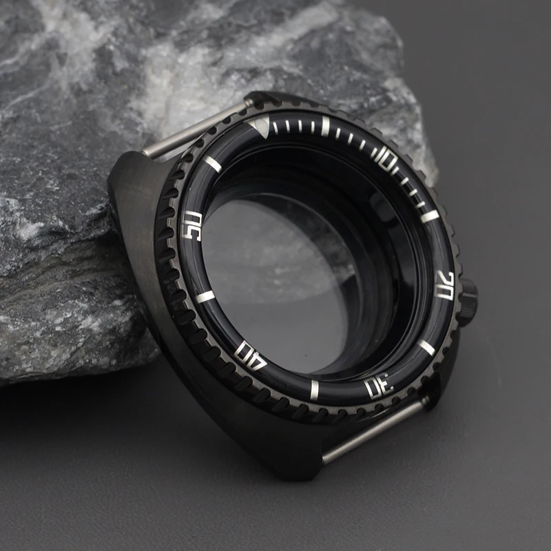 Black 6105 6309 Turtle Abalone Watch Case 11 Black 6105 6309 Turtle Abalone Watch Case - Image 11