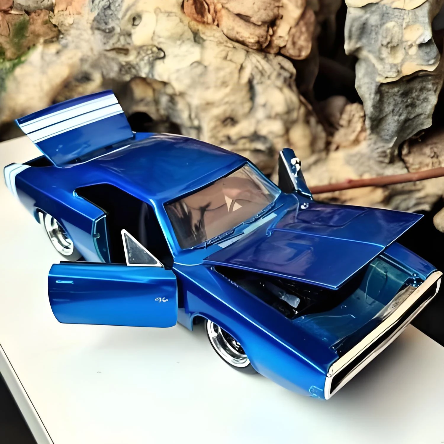 1:24 Scale 1968 Dodge Charger Diecast Model 6 1:24 Scale 1968 Dodge Charger Diecast Model - Image 6