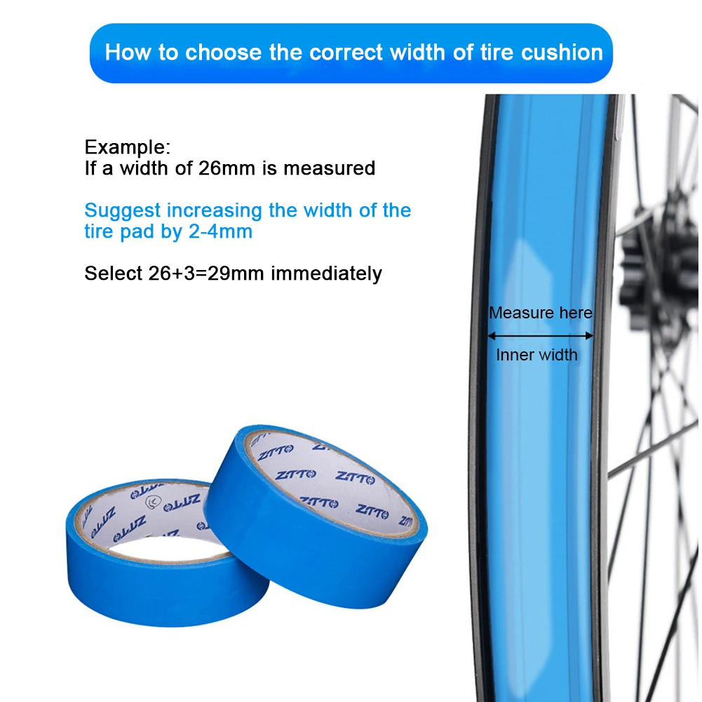 10M Tubeless Bike Wheel Rim Tape - Multiple Widths 4 10M Tubeless Bike Wheel Rim Tape - Multiple Widths - Image 4