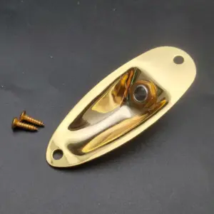 Boat Style 1/4 Inch Guitar Jack Socket Plate 14 Sfbf94e6bcf1f48e4bf9585d6daeb5fe7w