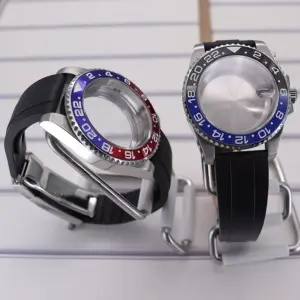 40mm Waterproof Watch Case with Rubber Strap 30 Sfbff9bf3bb44438c8b46f29de73f669dG