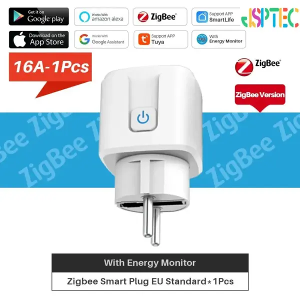 JSPTEC Tuya Zigbee Smart Plug EU 16A/20A - Image 7