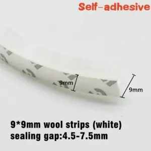 Self-Adhesive Brush Strip Weather Seal 5M/10M 45 Sfc742bda81ca440aacd6e2715f25093br