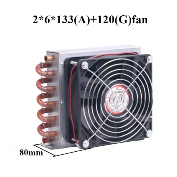 Small Shell Condenser Radiator for Refrigerators - Image 4