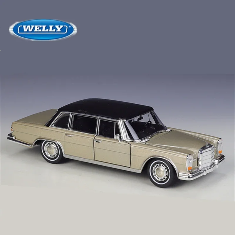 WELLY 1:24 Mercedes-Benz 600 Classic Model 2 WELLY 1:24 Mercedes-Benz 600 Classic Model - Image 2