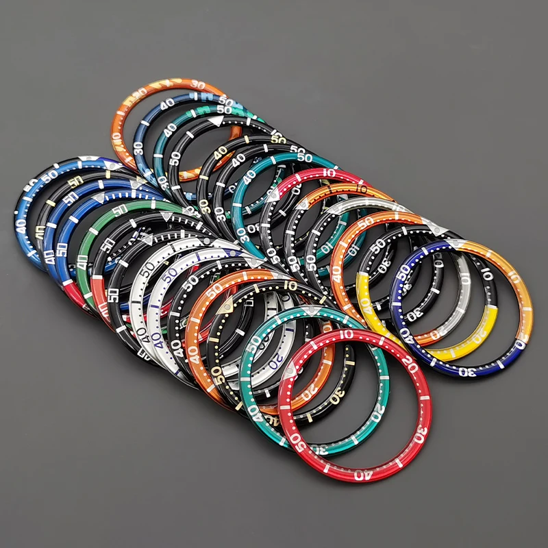 39mm Black Resin Aluminium Bezel for SKX 6105 6309 2 39mm Black Resin Aluminium Bezel for SKX 6105 6309 - Image 2