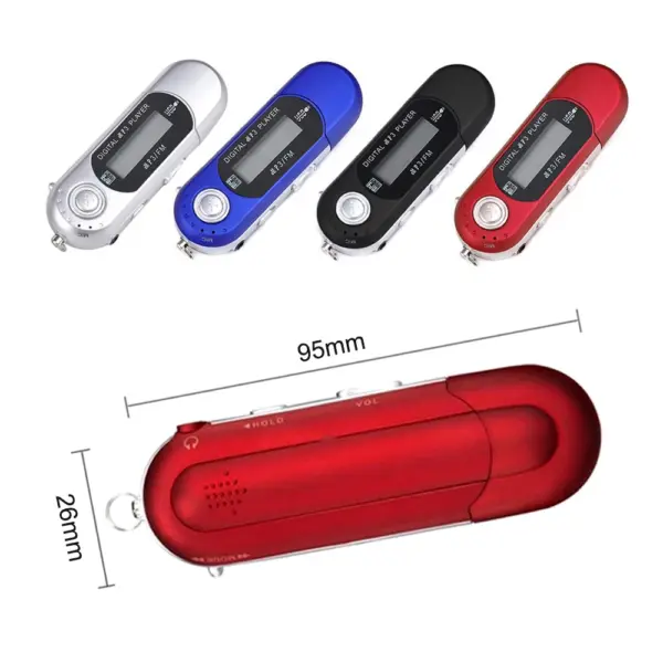 Portable MP3 Player in Assorted Colors - Image 3