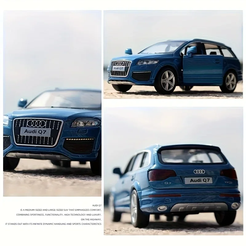 1:36 Scale Audi Q7 Die-Cast Model Car 2 1:36 Scale Audi Q7 Die-Cast Model Car - Image 2