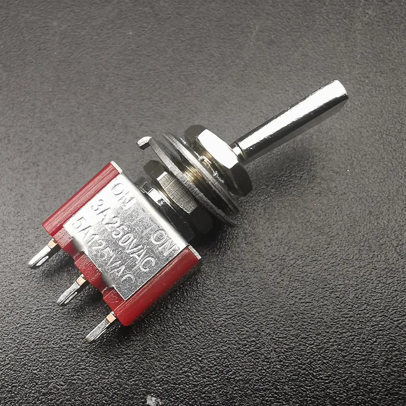 Set of 6 Mini Toggle Switches for Guitar 3 Set of 6 Mini Toggle Switches for Guitar - Image 3