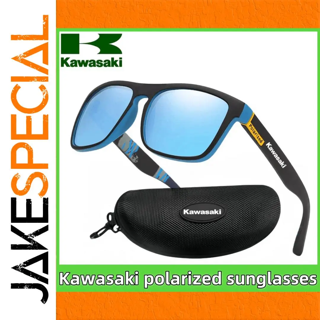 Kawasaki Vintage Polarized Sunglasses 1 Kawasaki Vintage Polarized Sunglasses