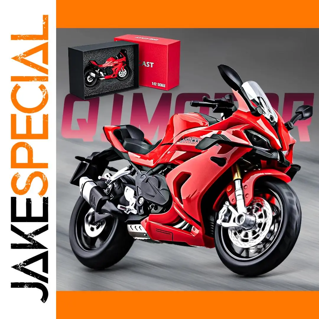 1:12 Scale QJmotor SAI 600RS Diecast Motorcycle 1 1:12 Scale QJmotor SAI 600RS Diecast Motorcycle