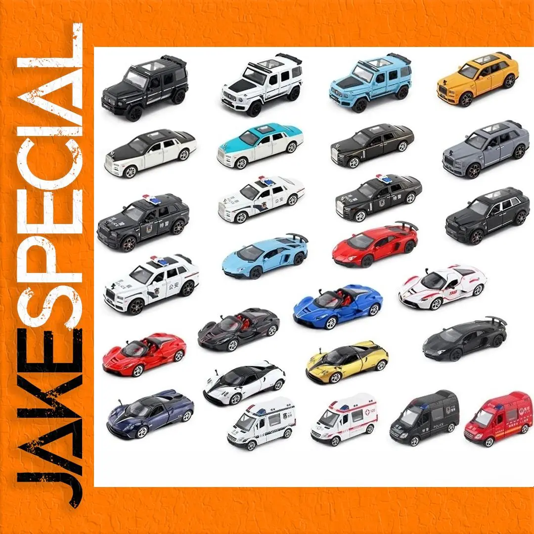 1:36 Scale Luxury Die-Cast Car Model Collection 1 1:36 Scale Luxury Die-Cast Car Model Collection