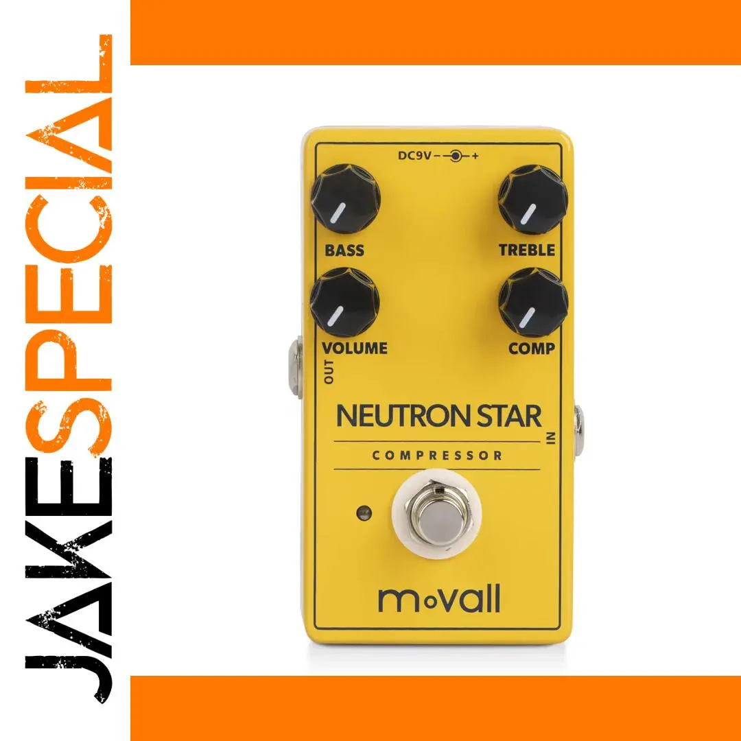 Movall Neutron Star Compressor Guitar Effects Pedal 1 Movall Neutron Star Compressor Guitar Effects Pedal