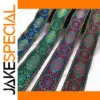 Vibrant 33mm Floral Jacquard Ribbon 7 Yards