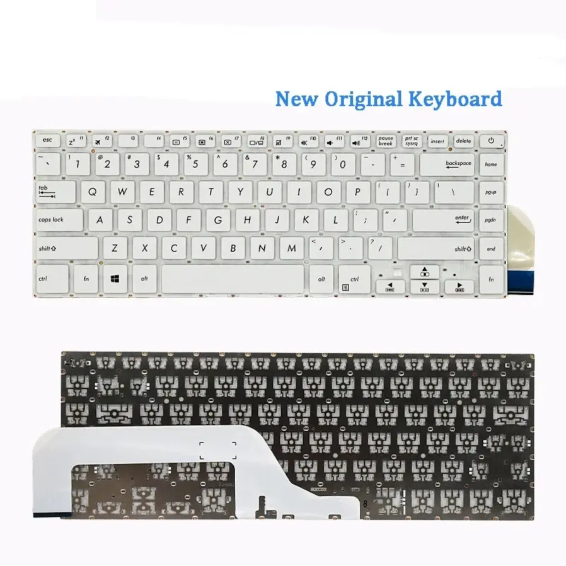 ASUS VivoBook Keyboard Black or White Variant 2 ASUS VivoBook Keyboard Black or White Variant - Image 2